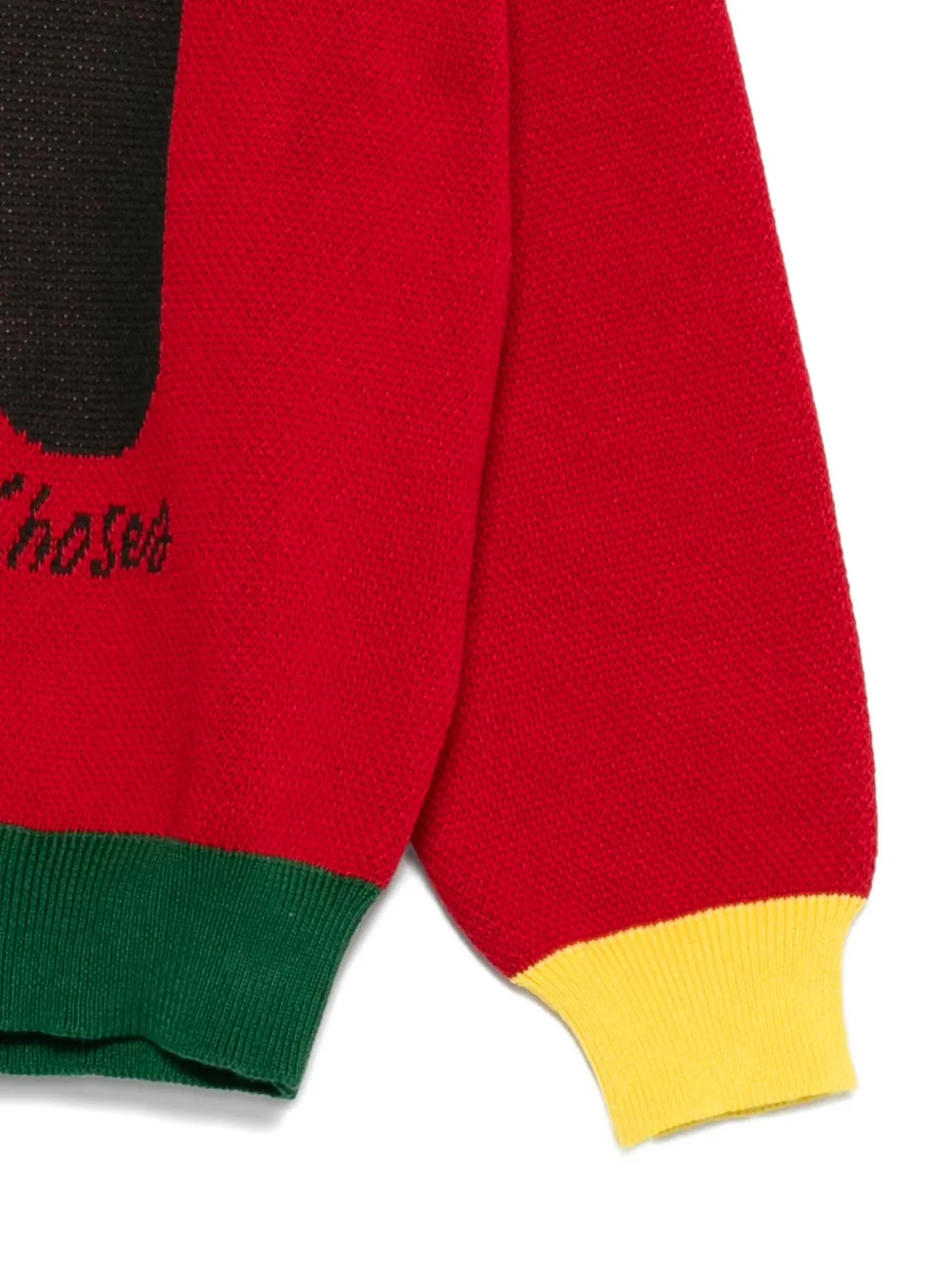 Bobo Choses Trui met colourblocking Rood