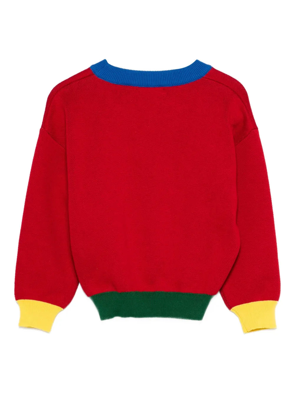 Bobo Choses Trui met colourblocking Rood