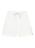 Rhun drawstring swim shorts - White