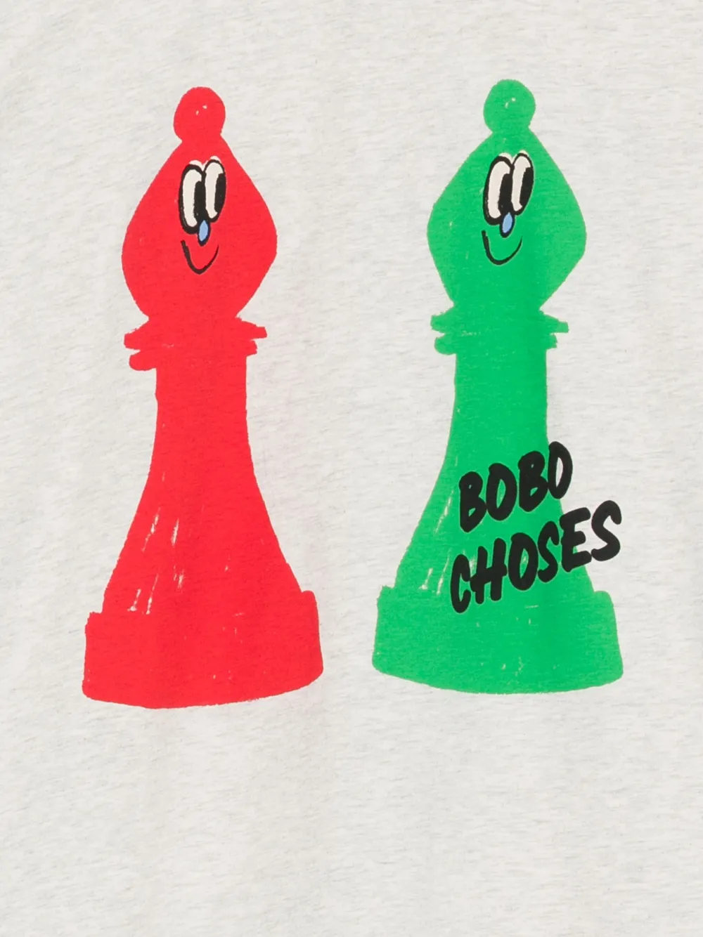 Bobo Choses T-shirt met print Grijs