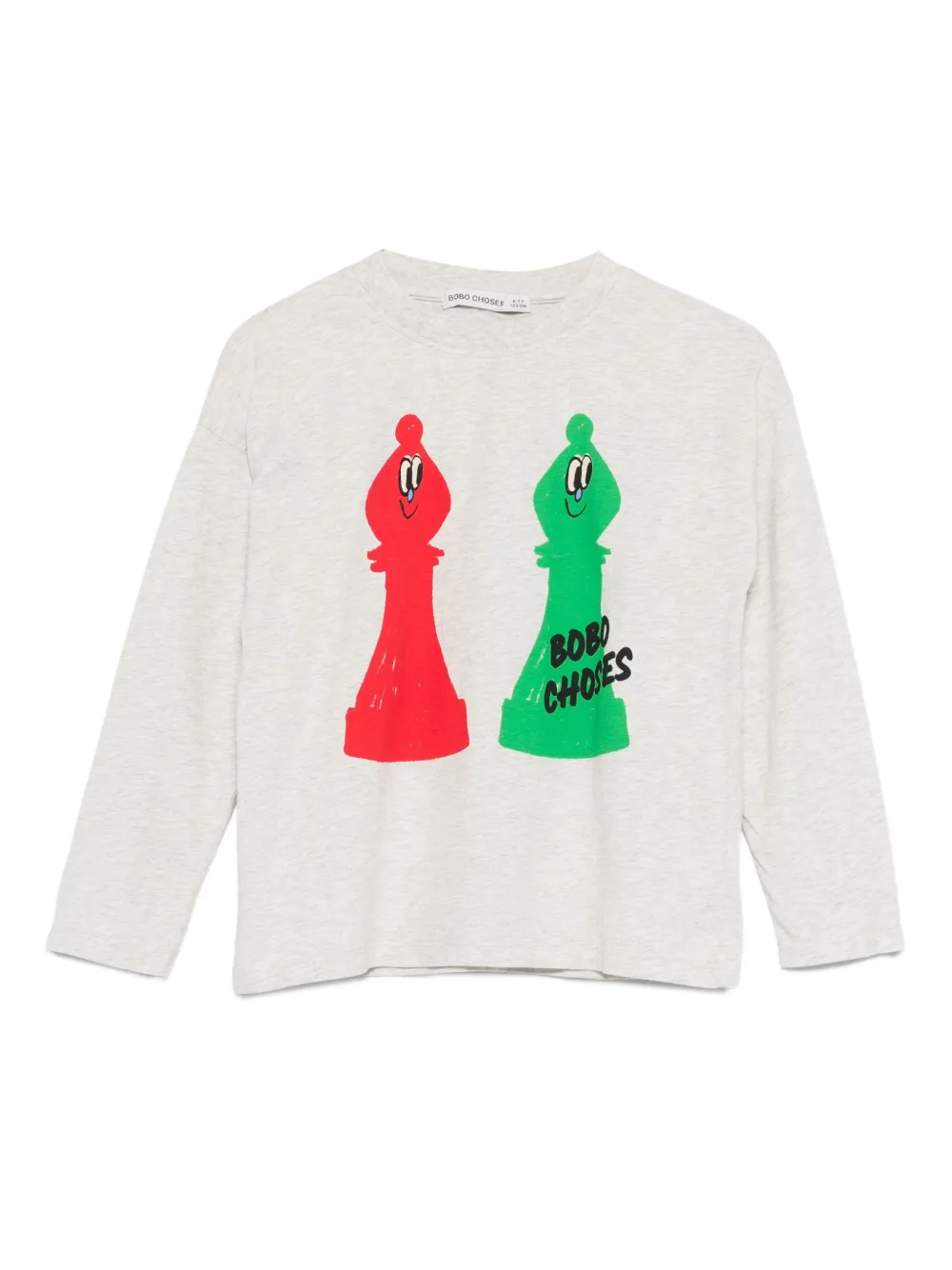 Bobo Choses printed T-shirt Grijs