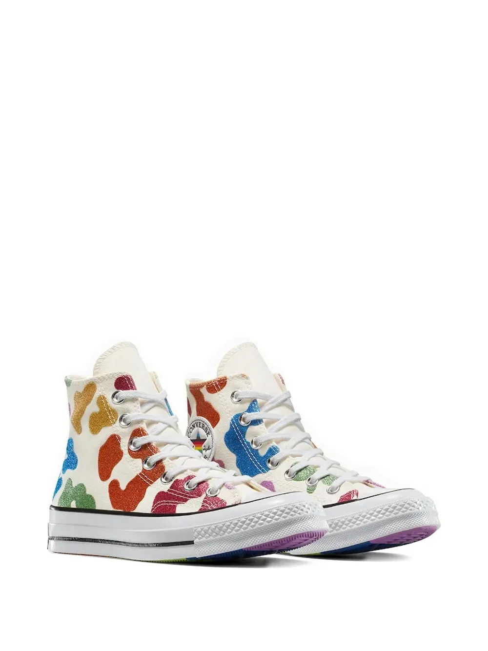 Converse Chuck 70 glitter-patch sneakers | Hi-Tops | Image 2