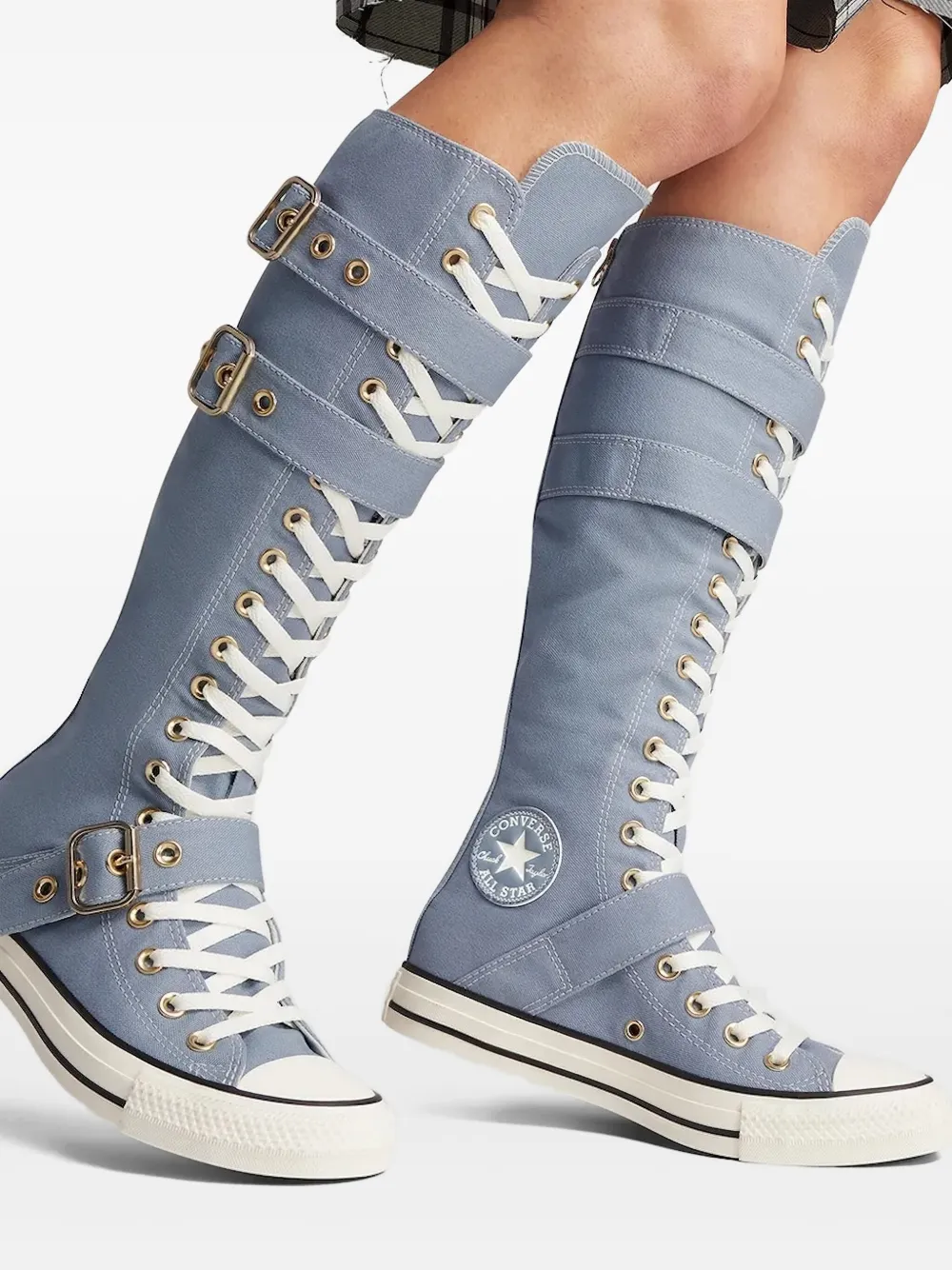 Converse Veterlaarzen met gesp Blauw