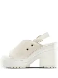 Converse Chuck 70 De Luxe slingback platform sandals - Neutrals