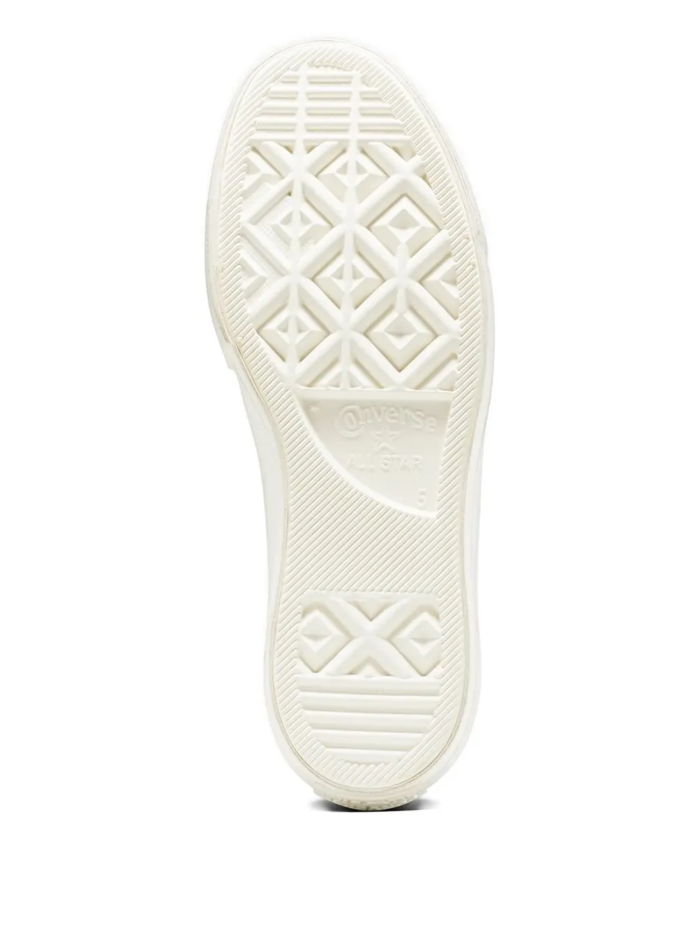 Converse Chuck Taylor sneakers met plateauzool Wit