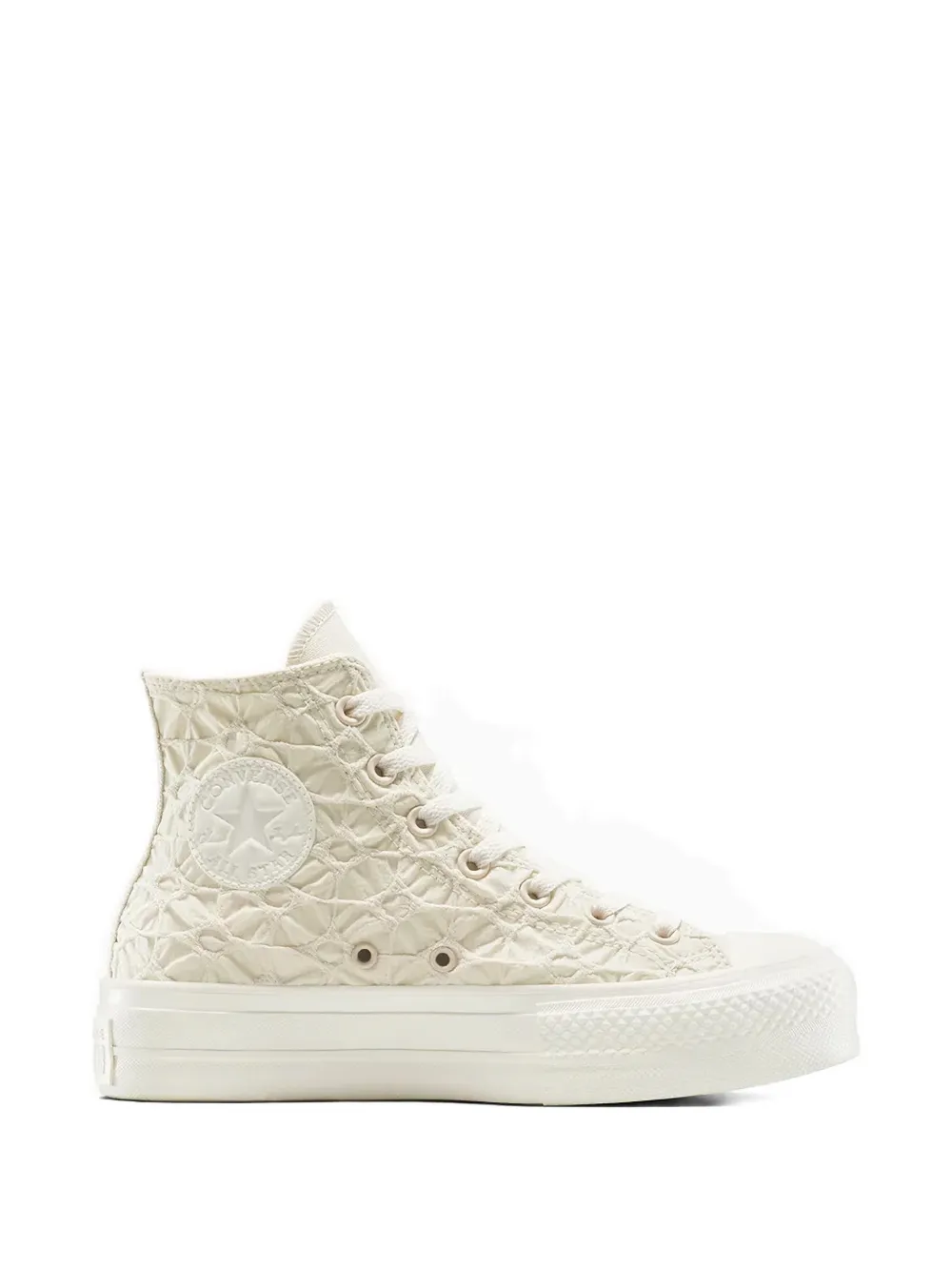 Converse Chuck 70 De Luxe slingback sandalen met plateauzool Beige