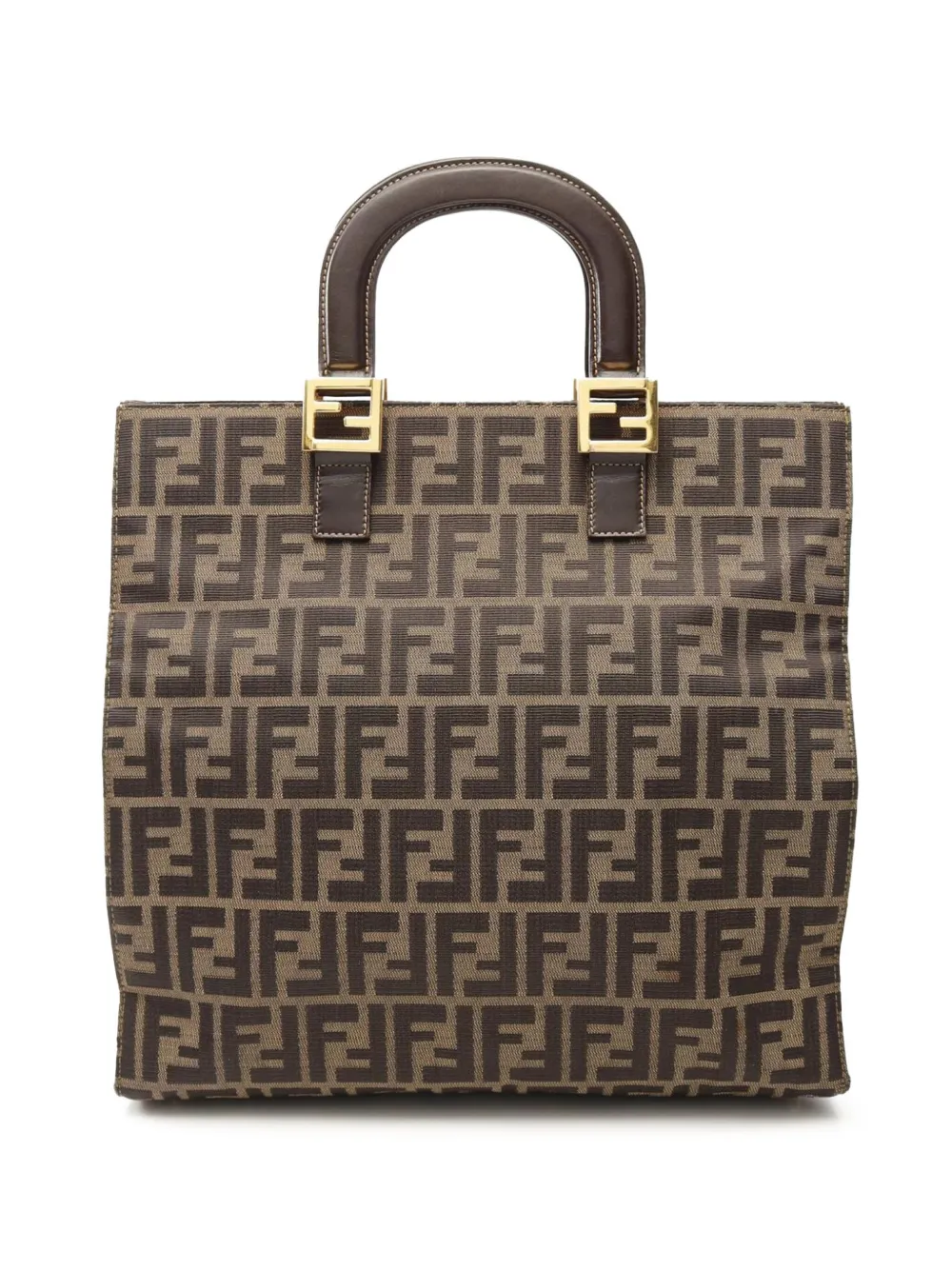 Fendi Pre-Owned 20th Century Zucca Canvas tote bag - ブラウン Fendi Pre-Owned 20th Century Zucca Canvas tote bag - ブラウン