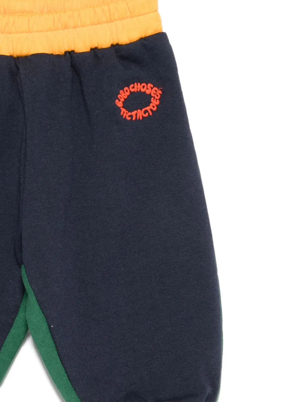 Bobo Choses Trainingsbroek met colourblocking Groen