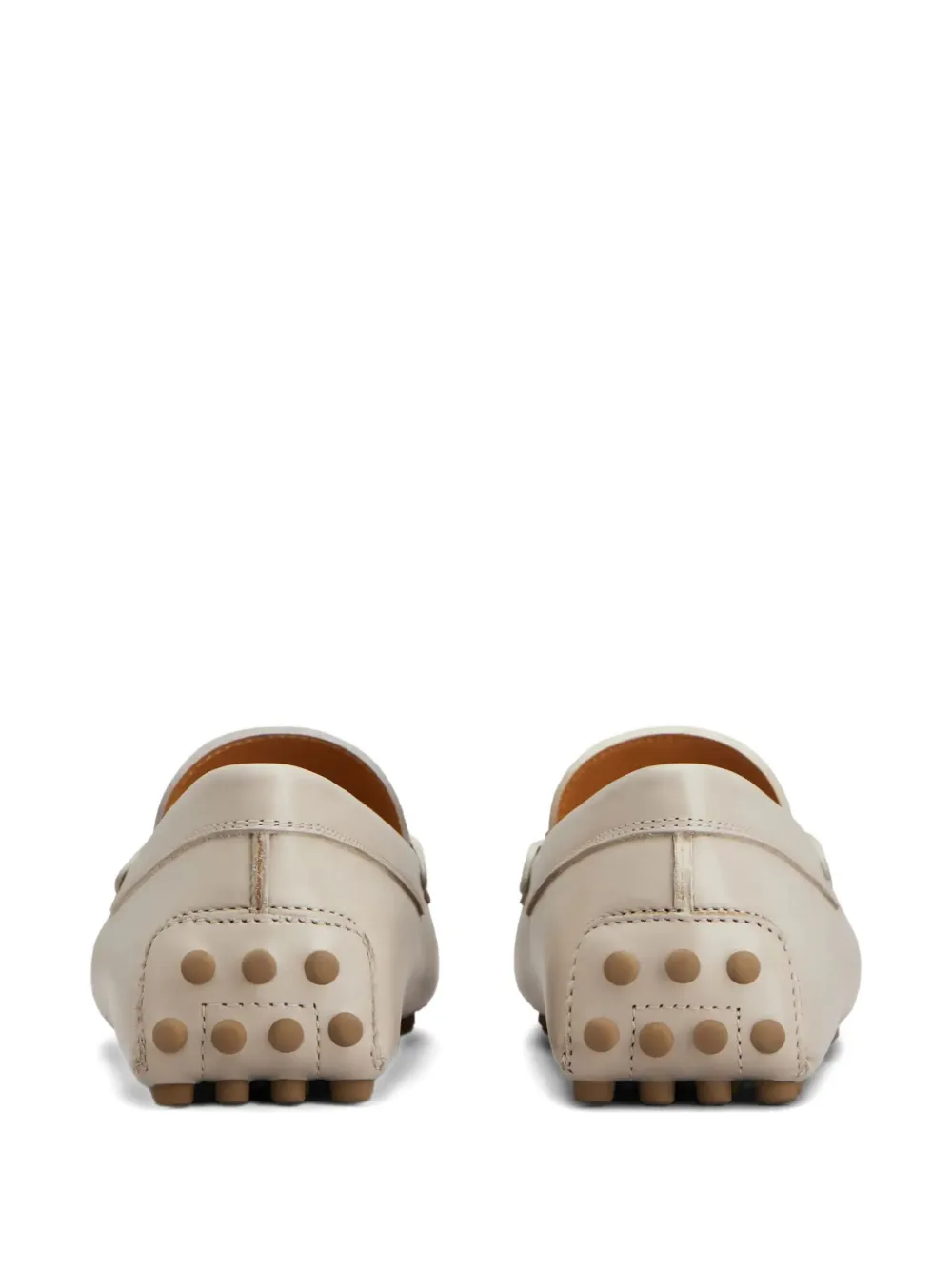 Tod's Gommino leather bar loafers Neutrals