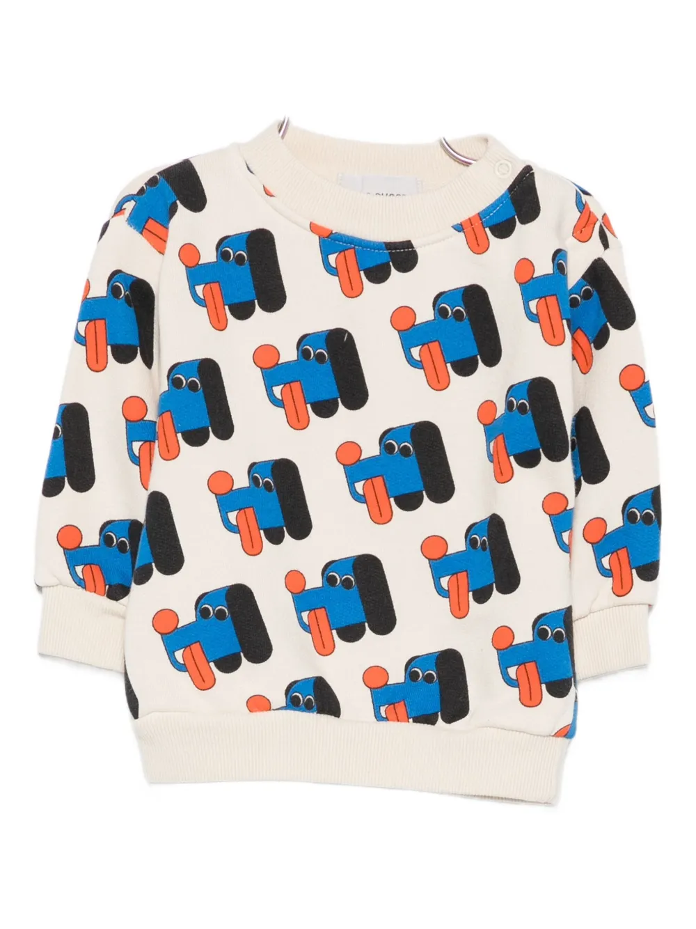 Bobo Choses dog-print sweatshirt - Toni neutri