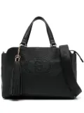 LIU JO tassel-detail tote bag - Black