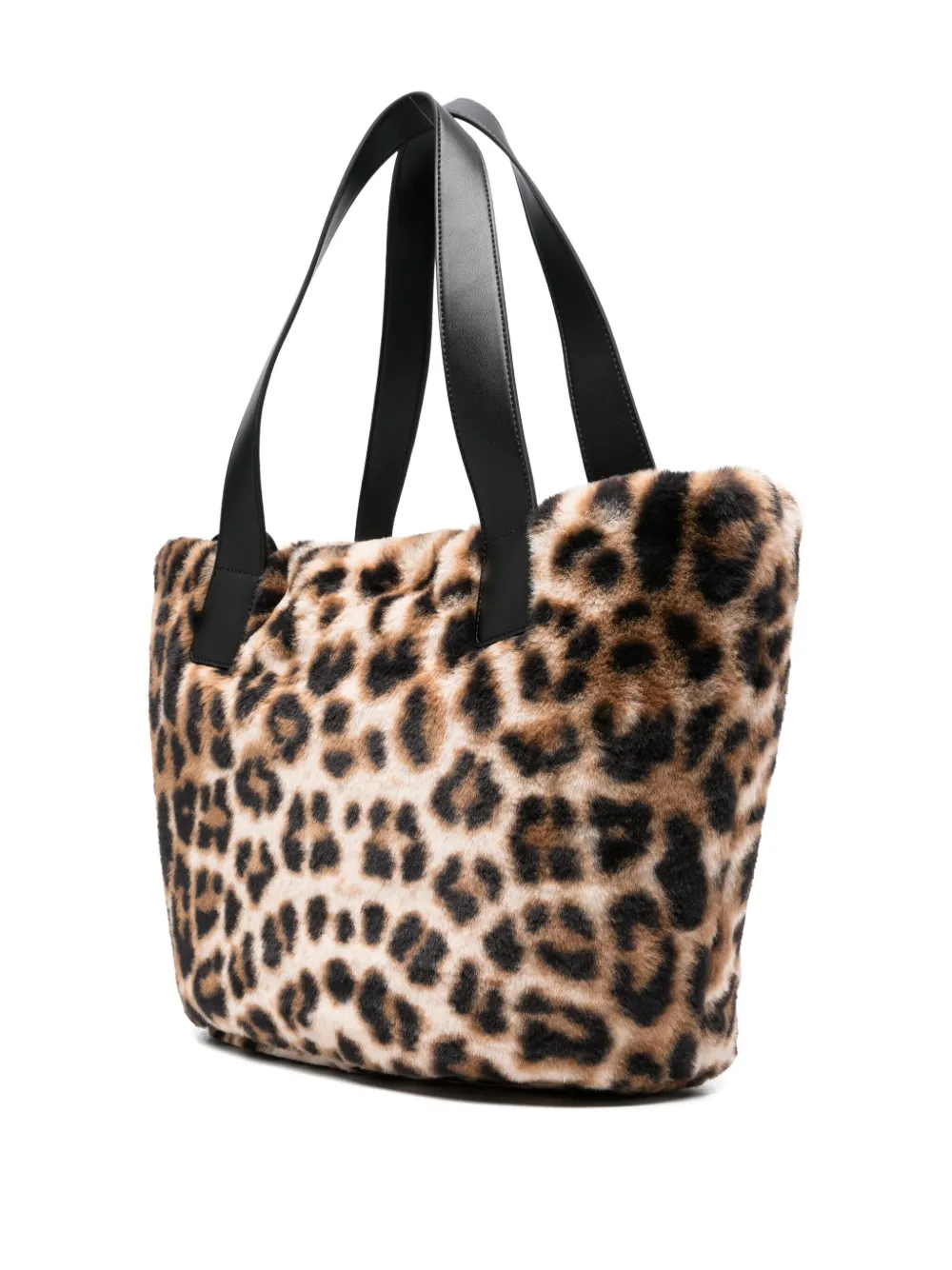 Liu •jo Leopard-print Top-handle Tote Bag In Neutral