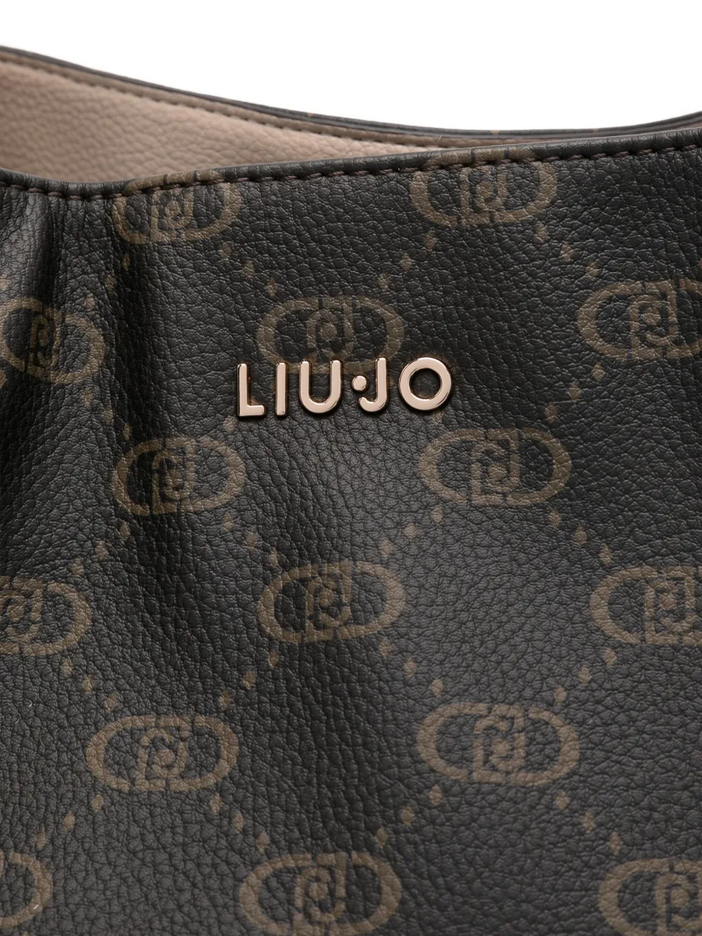 LIU JO Heuptas met logoplakkaat Bruin