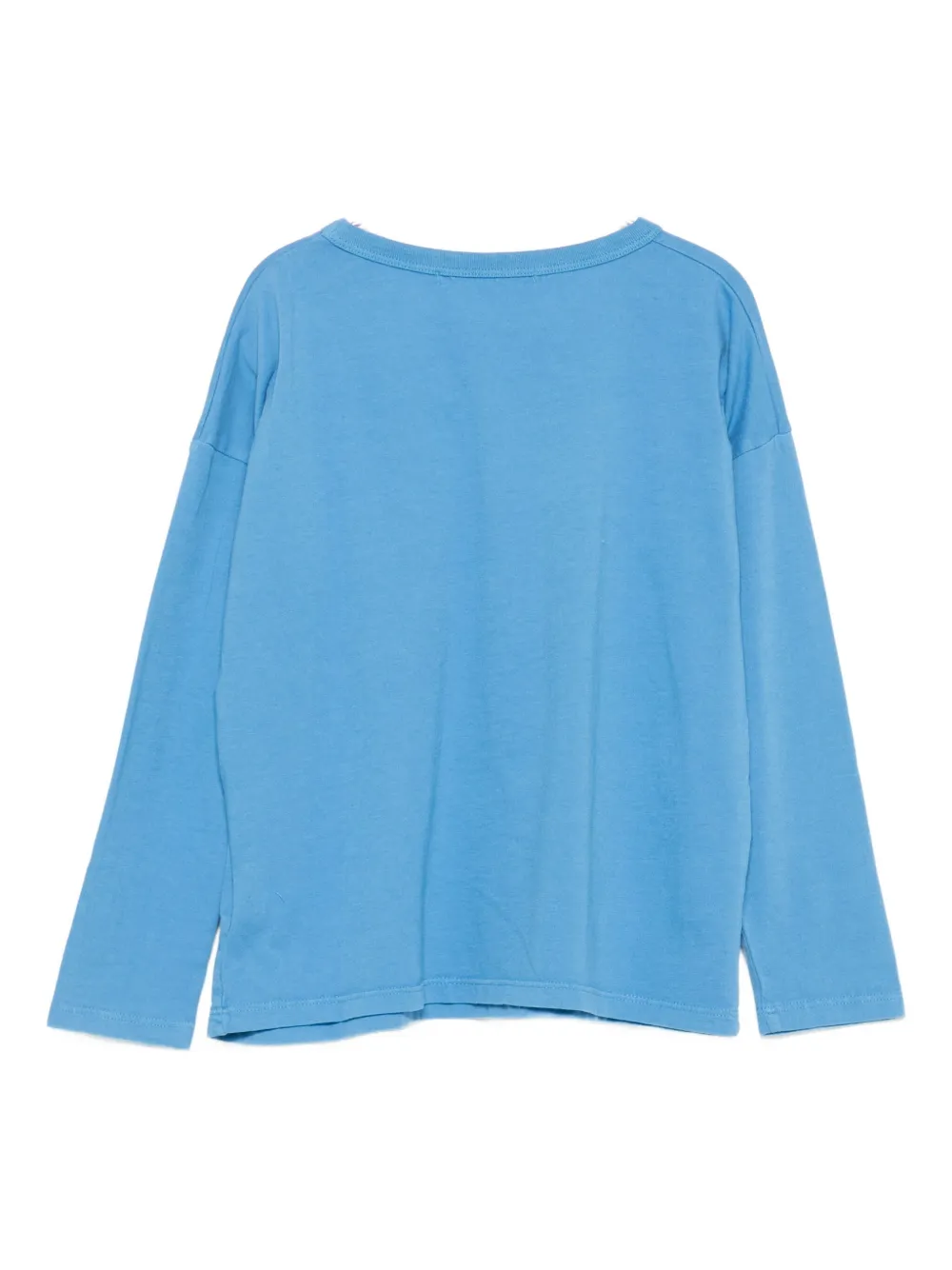 Bobo Choses T-shirt met print en lange mouwen Blauw