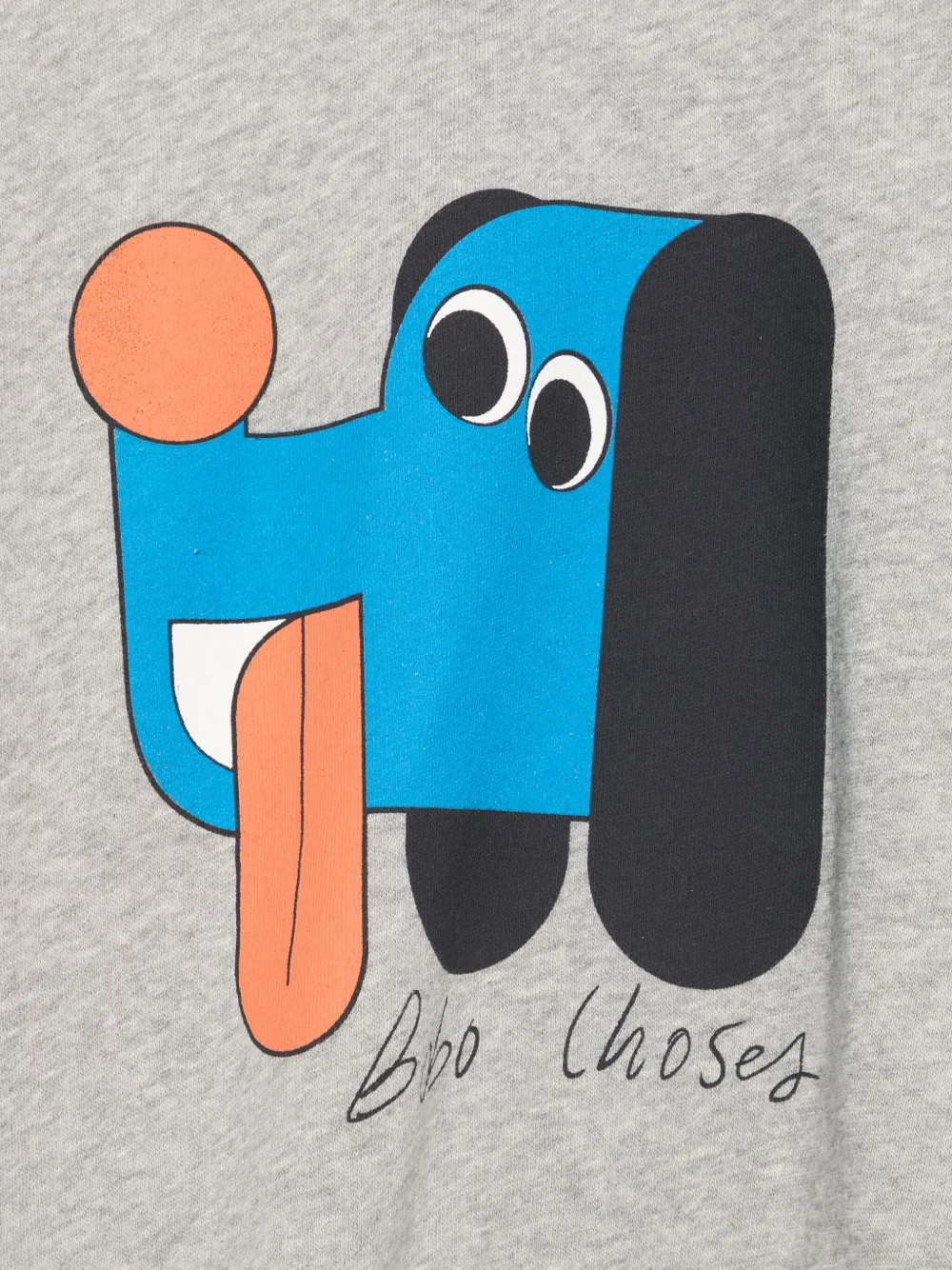 Bobo Choses dog-print sweatshirt Grijs