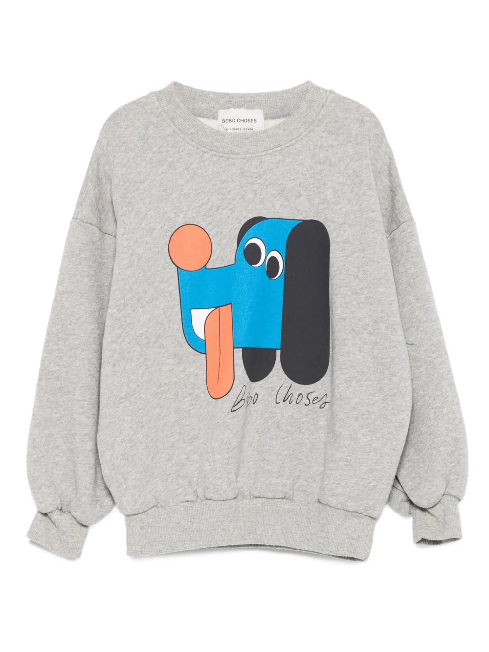 Bobo Choses dog-print sweatshirt Grijs