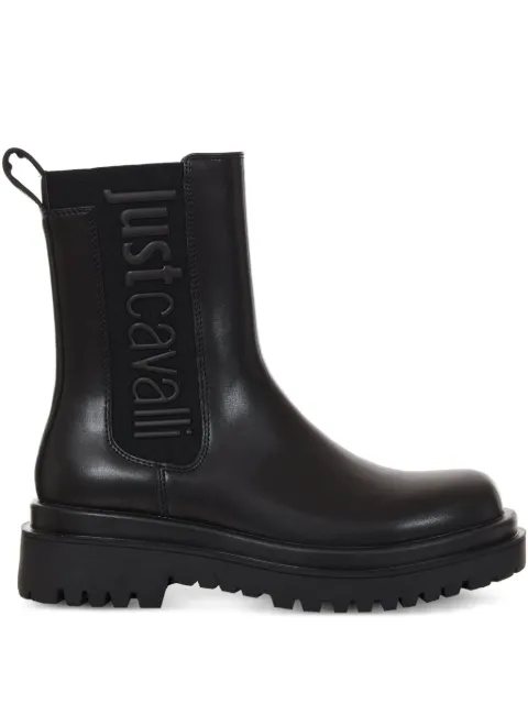 Just Cavalli logo-detail platform boots