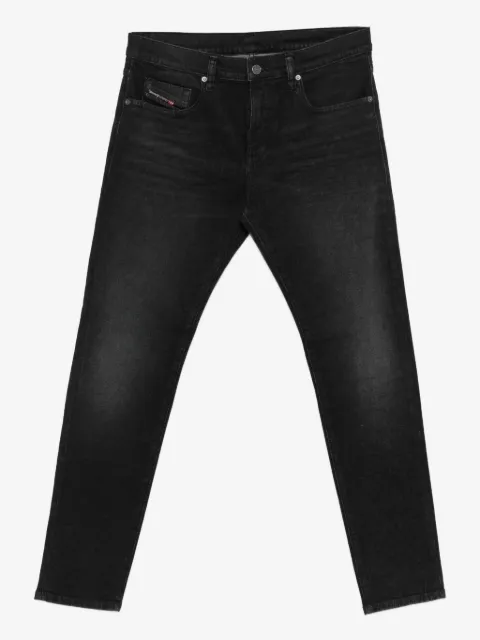 Diesel logo-plaque jeans