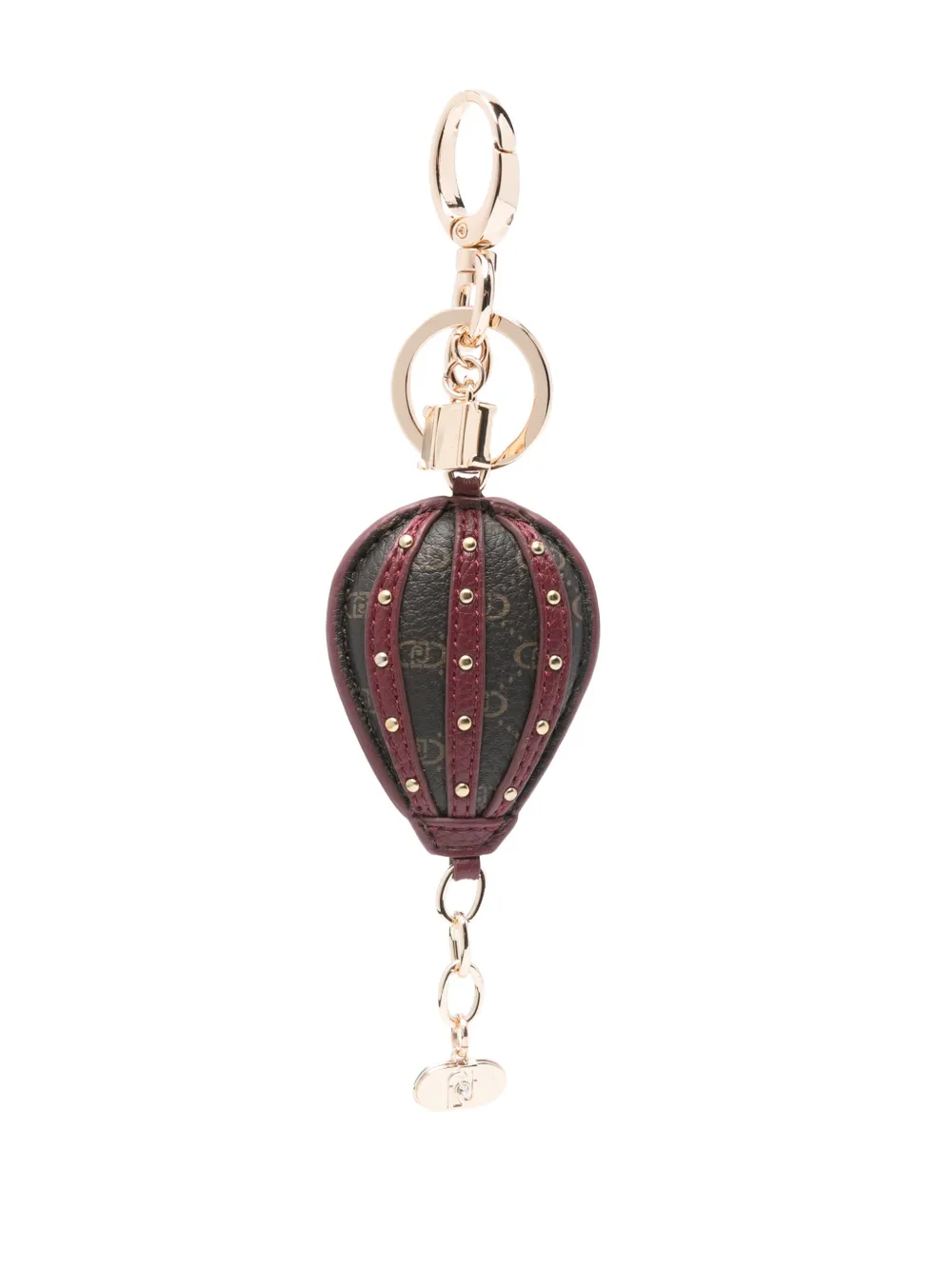 LIU JO Sleutelhanger met luchtballon en monogram Goud