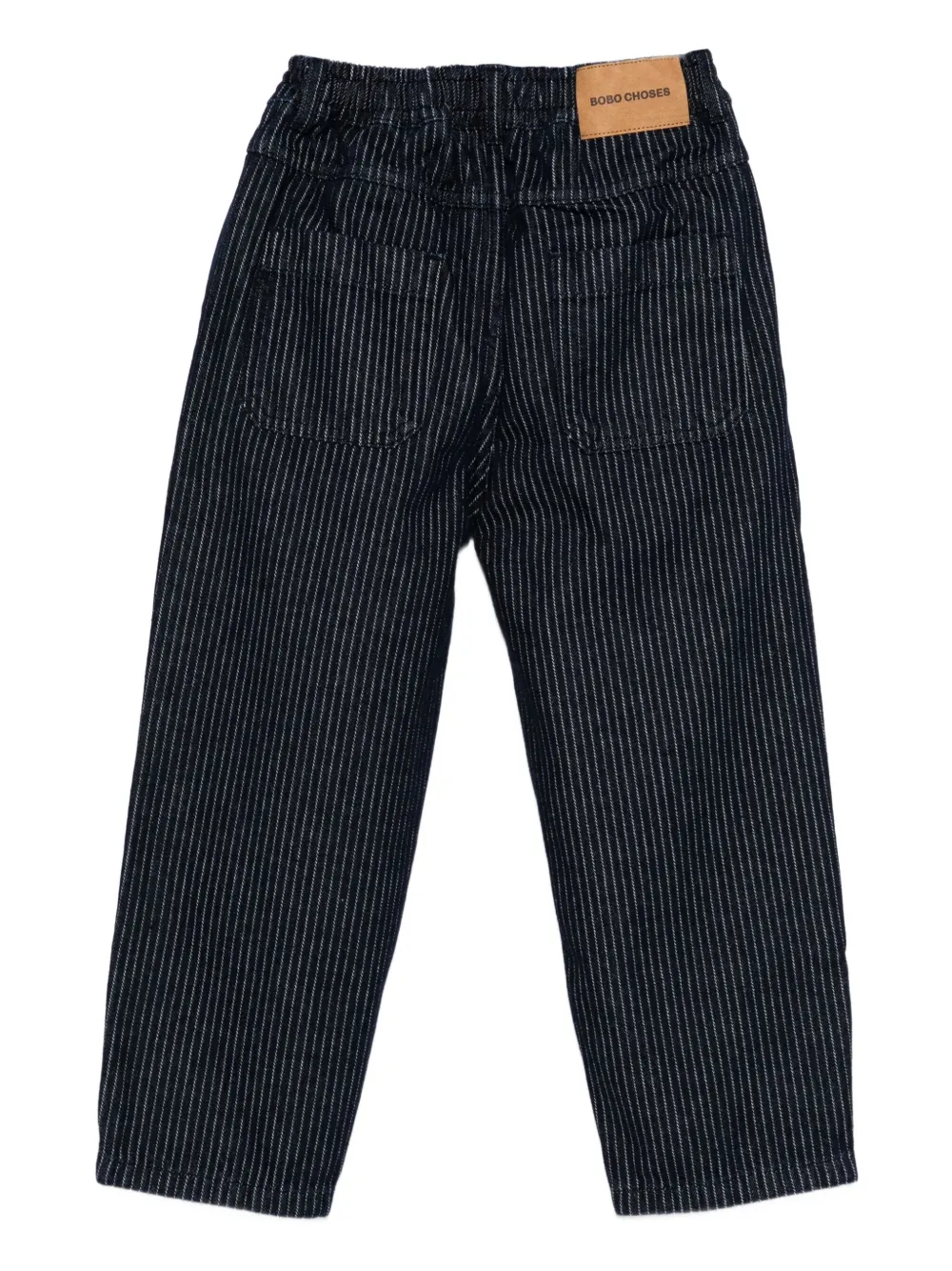 Bobo Choses Broek met krijtstreep Blauw