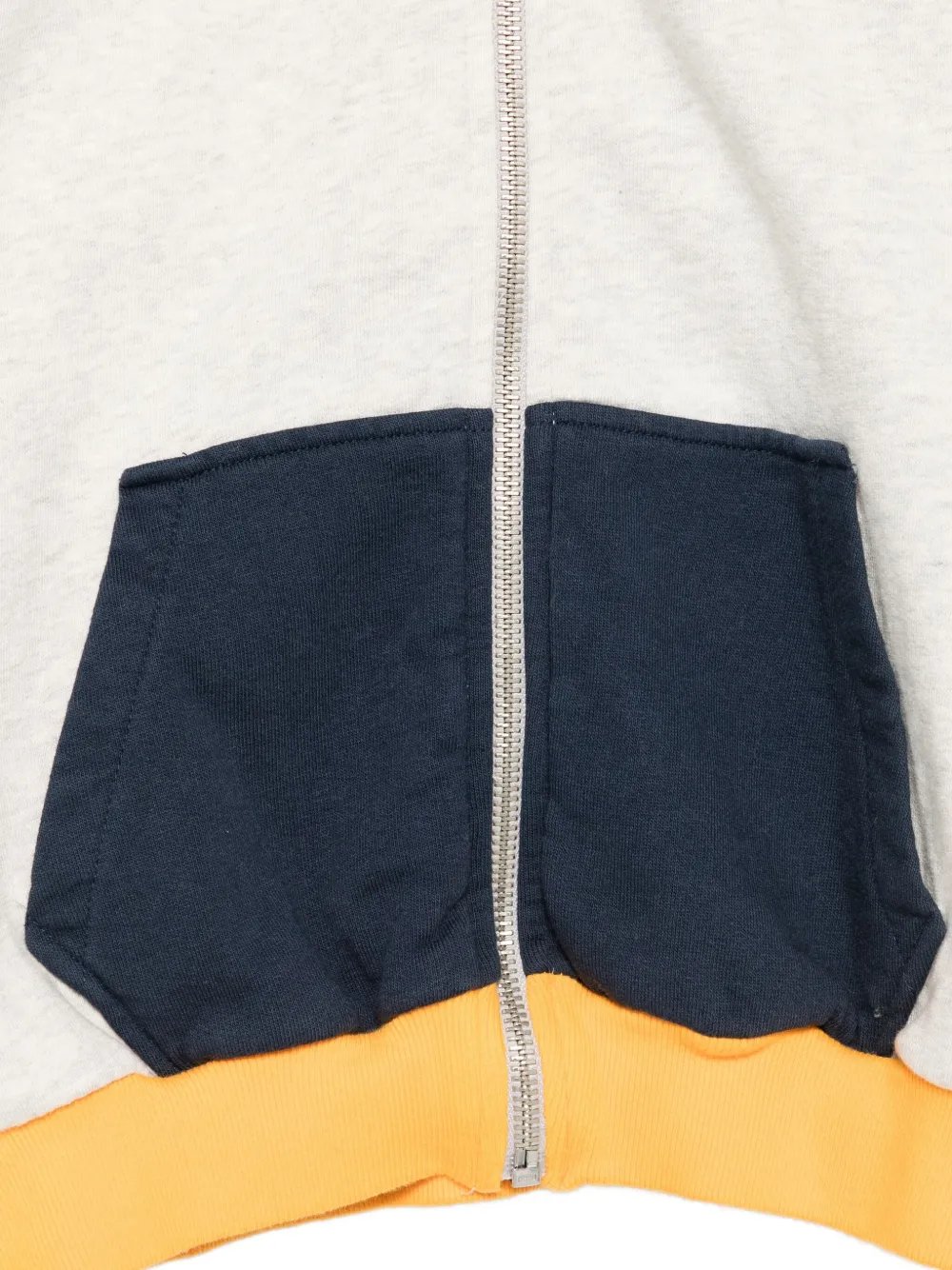 Bobo Choses Bomberjack met colourblocking en rits Grijs