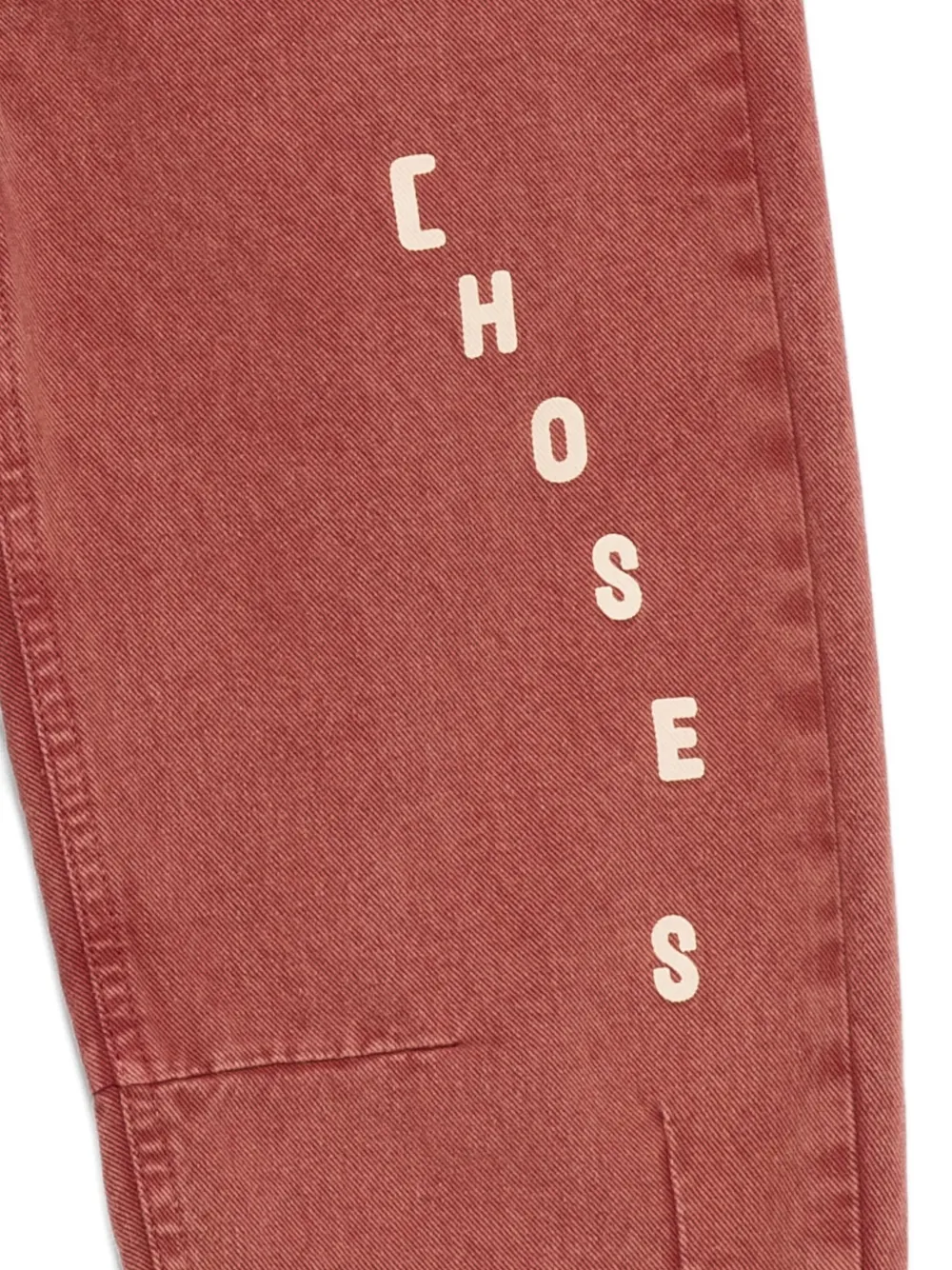Bobo Choses Broek met logoprint Rood