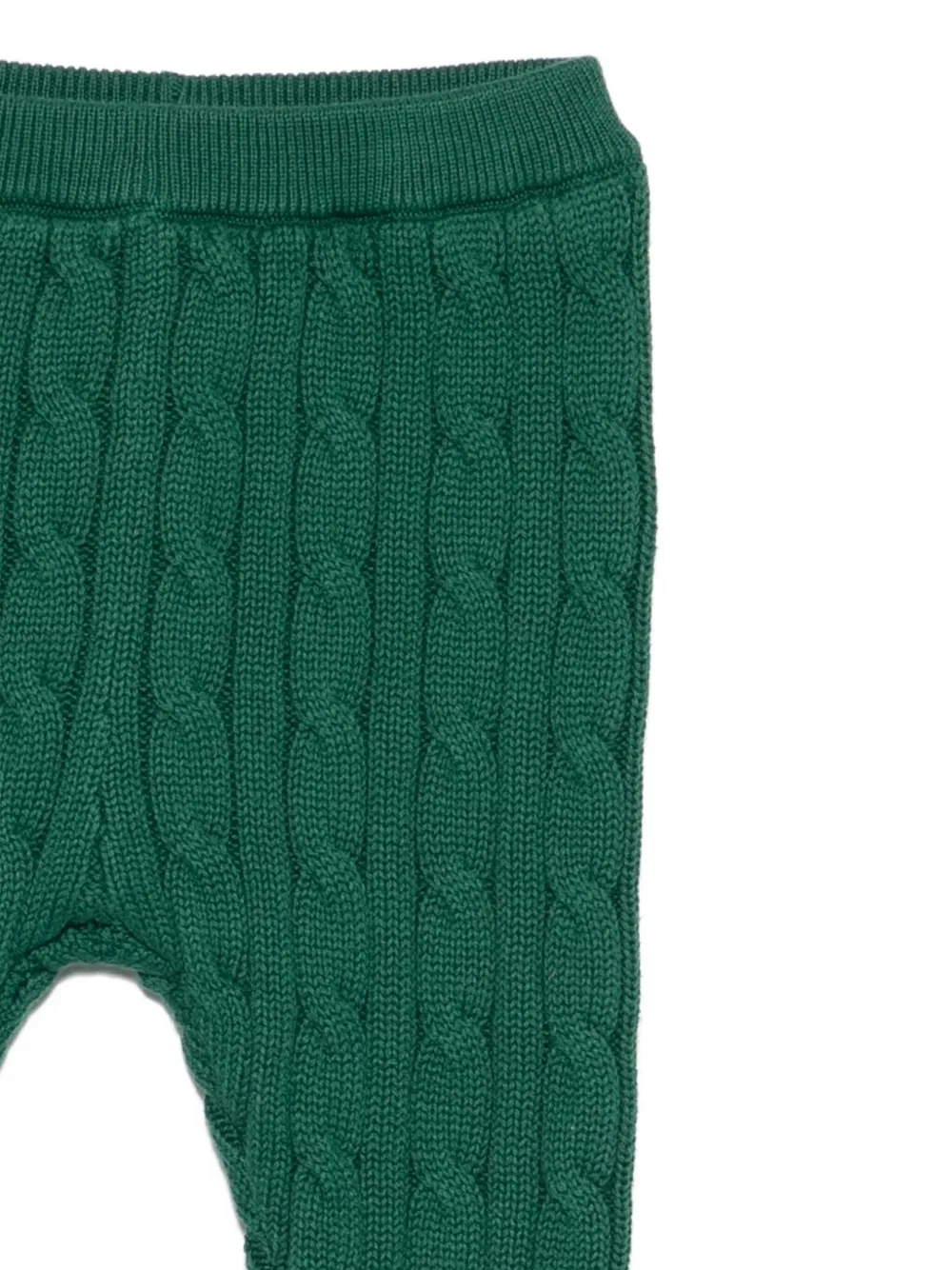 POLO RALPH LAUREN KIDS Kabelgebreide broek (set van twee) Groen
