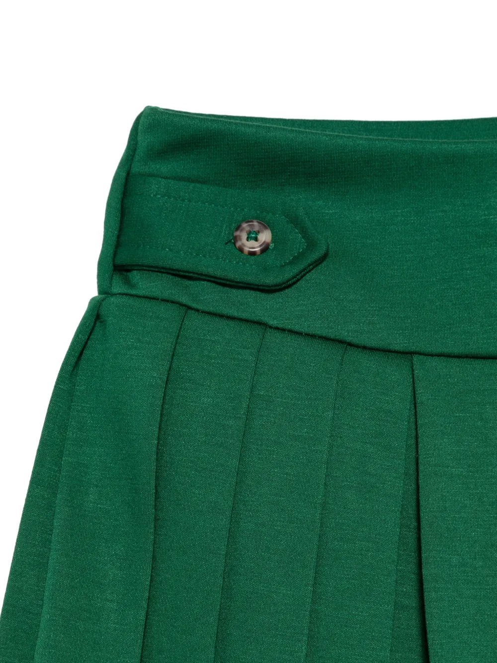 POLO RALPH LAUREN KIDS Rok met geplooide vlakken Groen