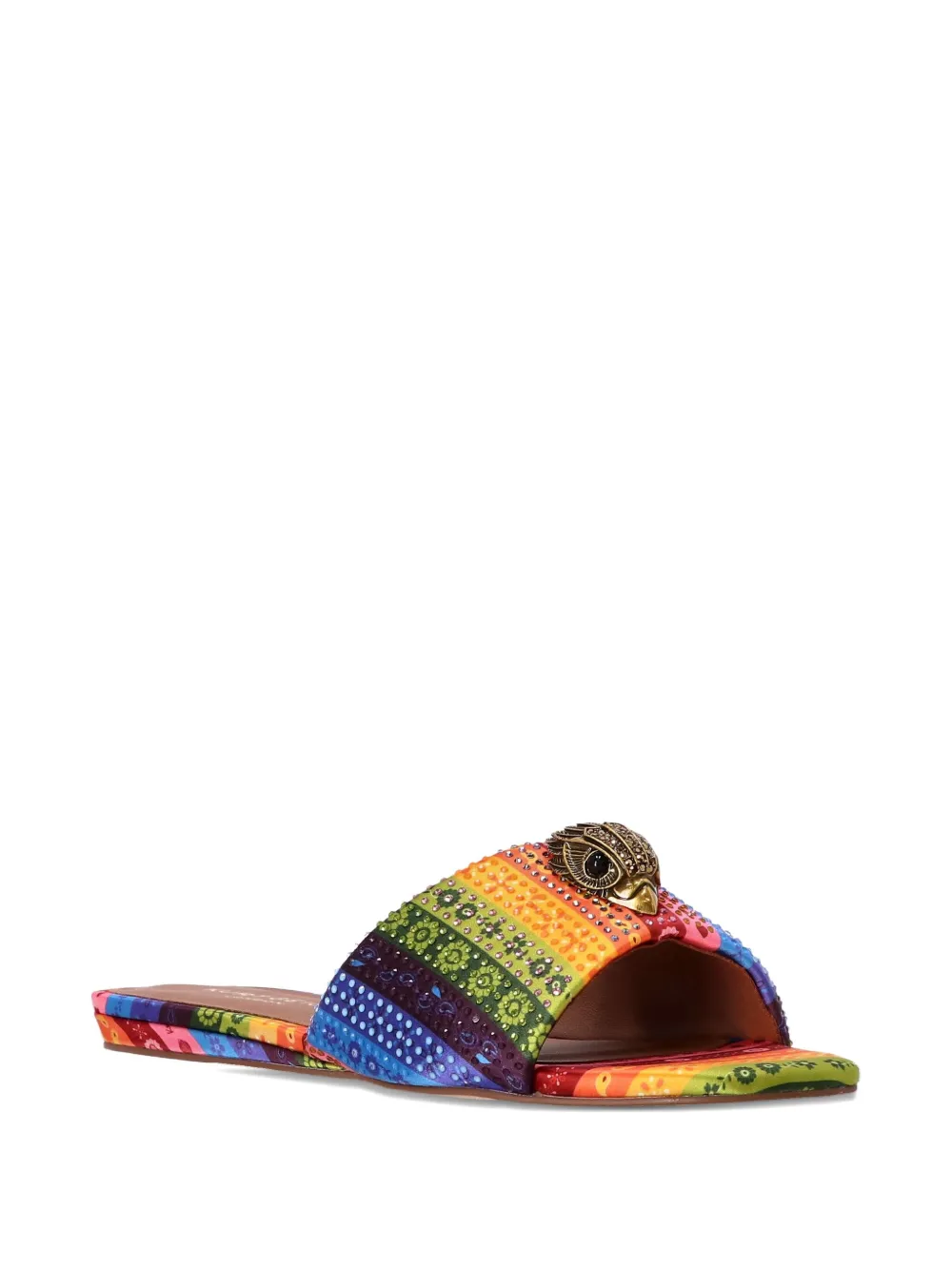 Kurt Geiger London Kensington flat sandals Blue