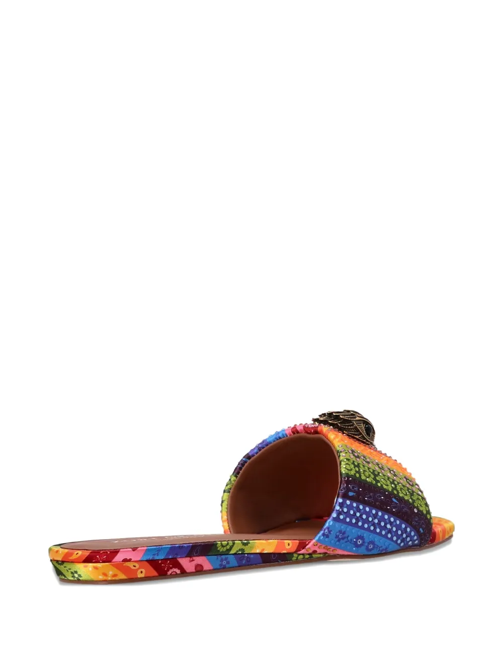 Kurt Geiger London Kensington flat sandals Blue