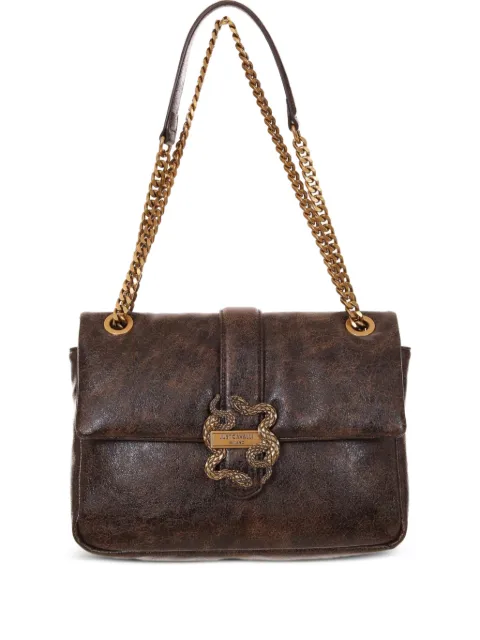 Just Cavalli snake-buckle chain shoulder bag