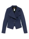 Vivienne Westwood Pre-Owned 2014 asymmetrical flap jacket - Blue