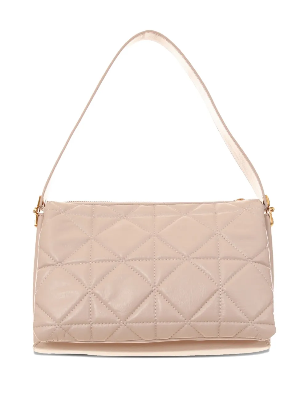 Just Cavalli Schoudertas met logoplakkaat - Roze