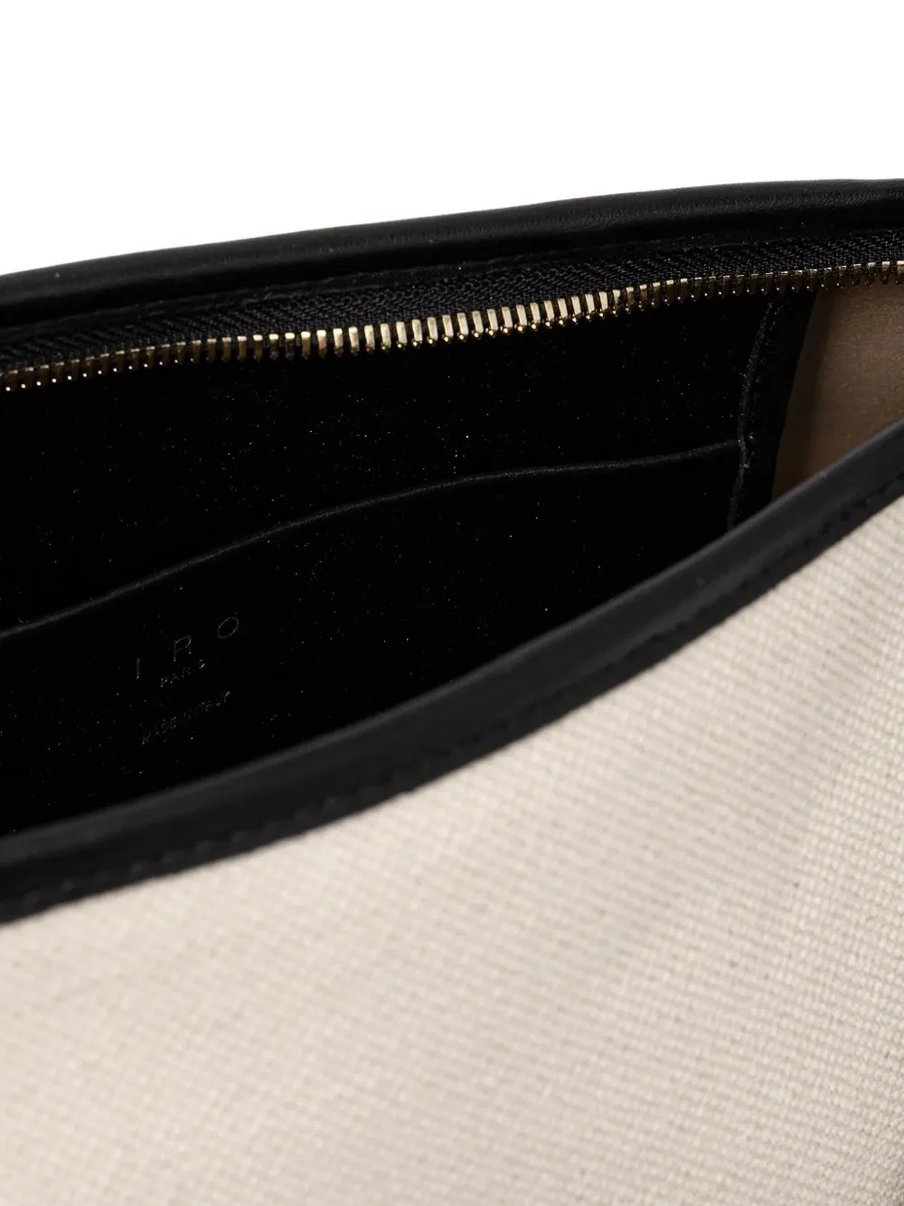 IRO Shopper met leren afwerking - Beige