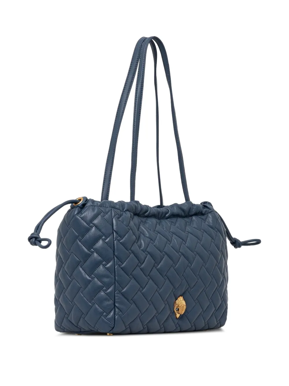 Kurt Geiger London Kensington gewatteerde shopper met logodetail - Blauw