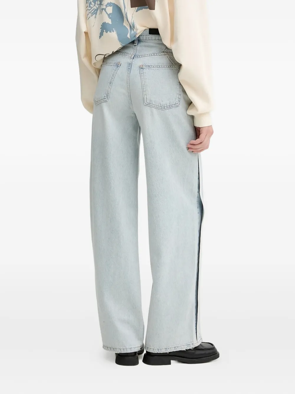 IRO side-slit jeans - Blauw