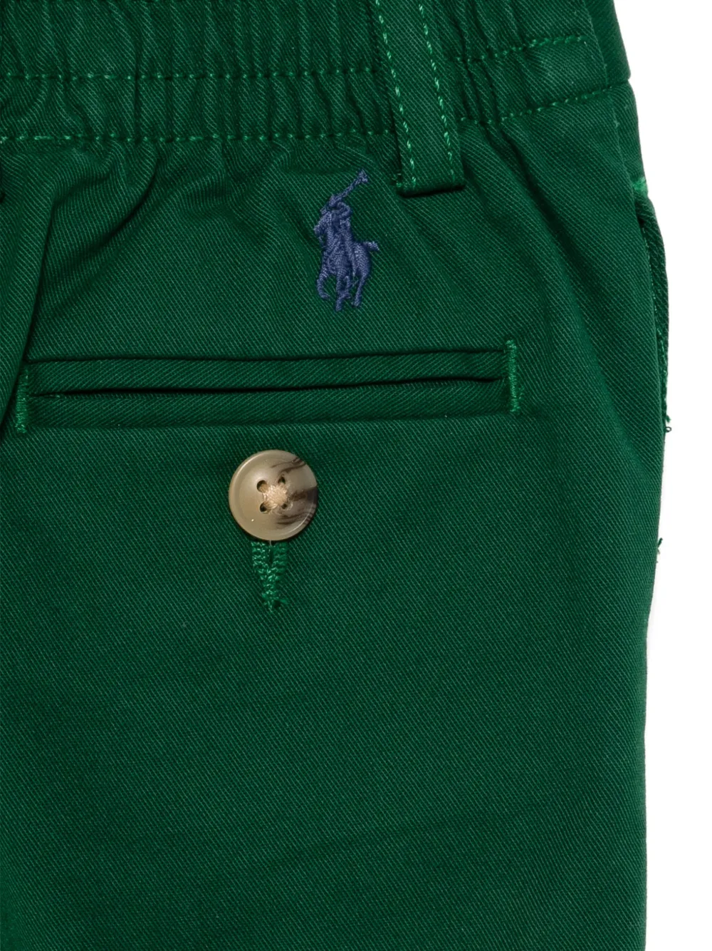 POLO RALPH LAUREN KIDS Chino met Polo Pony-borduurwerk Groen