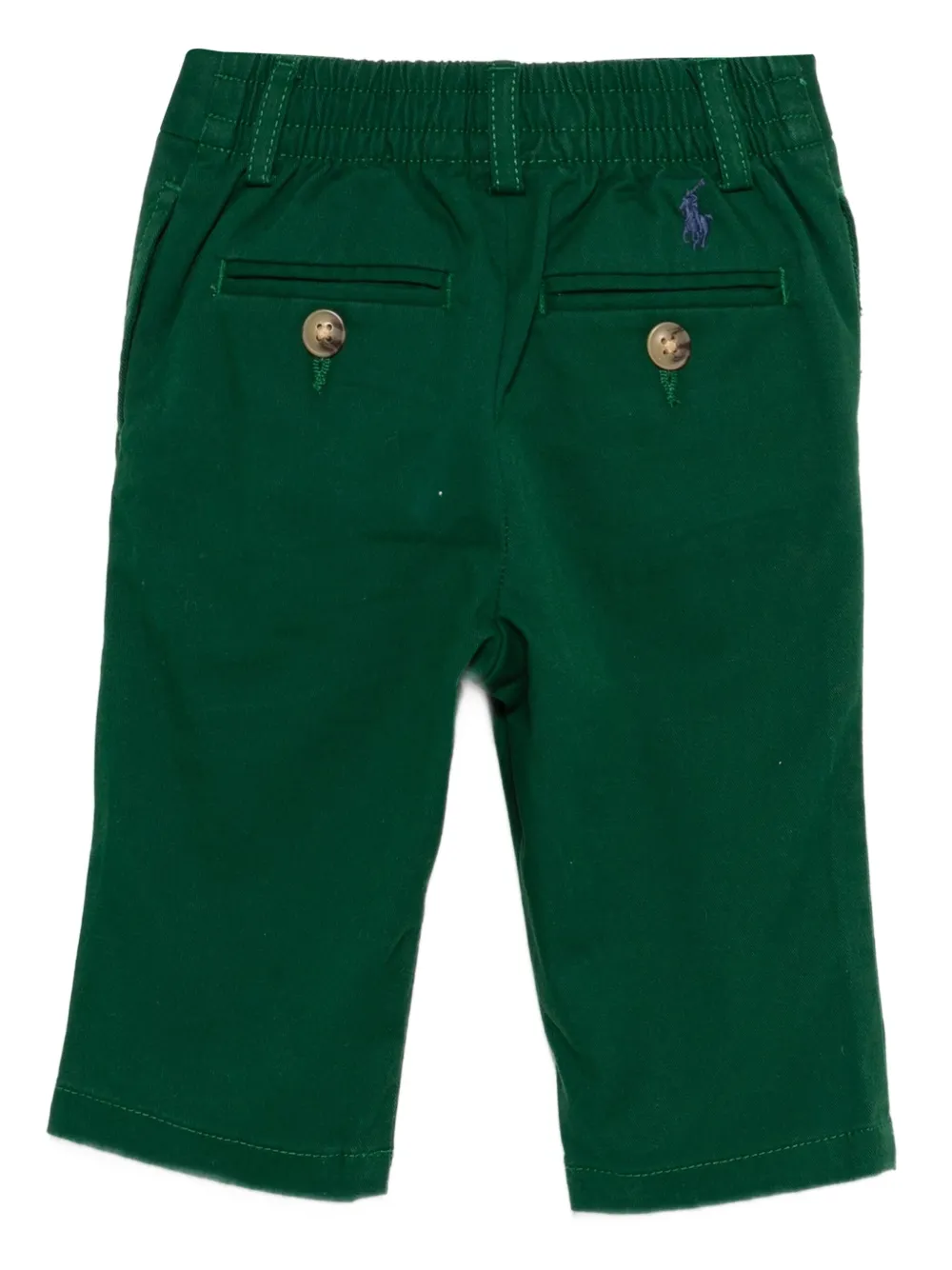 POLO RALPH LAUREN KIDS Chino met Polo Pony-borduurwerk Groen