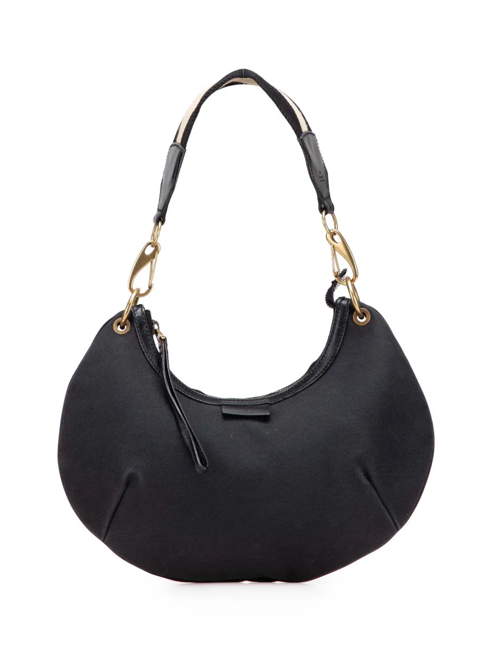 Gucci Pre-Owned 2000-2015 Web Canvas hobo bag - ブラック Gucci Pre-Owned 2000-2015 Web Canvas hobo bag - ブラック