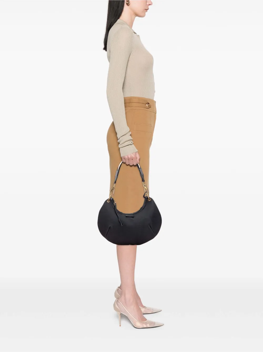Gucci Pre-Owned sac porté épaule en toile à bande Web (2000-2015) | Pre-owned | Image 2