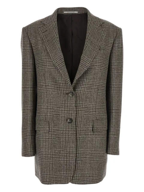 Tagliatore Cecily checked single-breasted blazer
