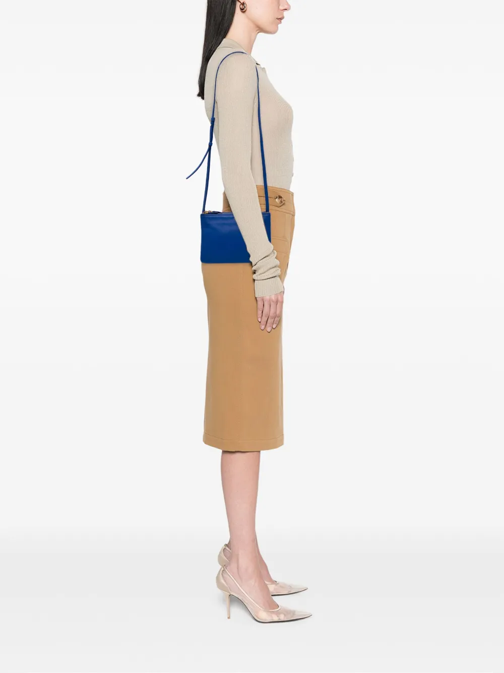 Celine Pre-Owned 2014 Small Lambskin Trio crossbody bag | Pre-Owned | Image 2