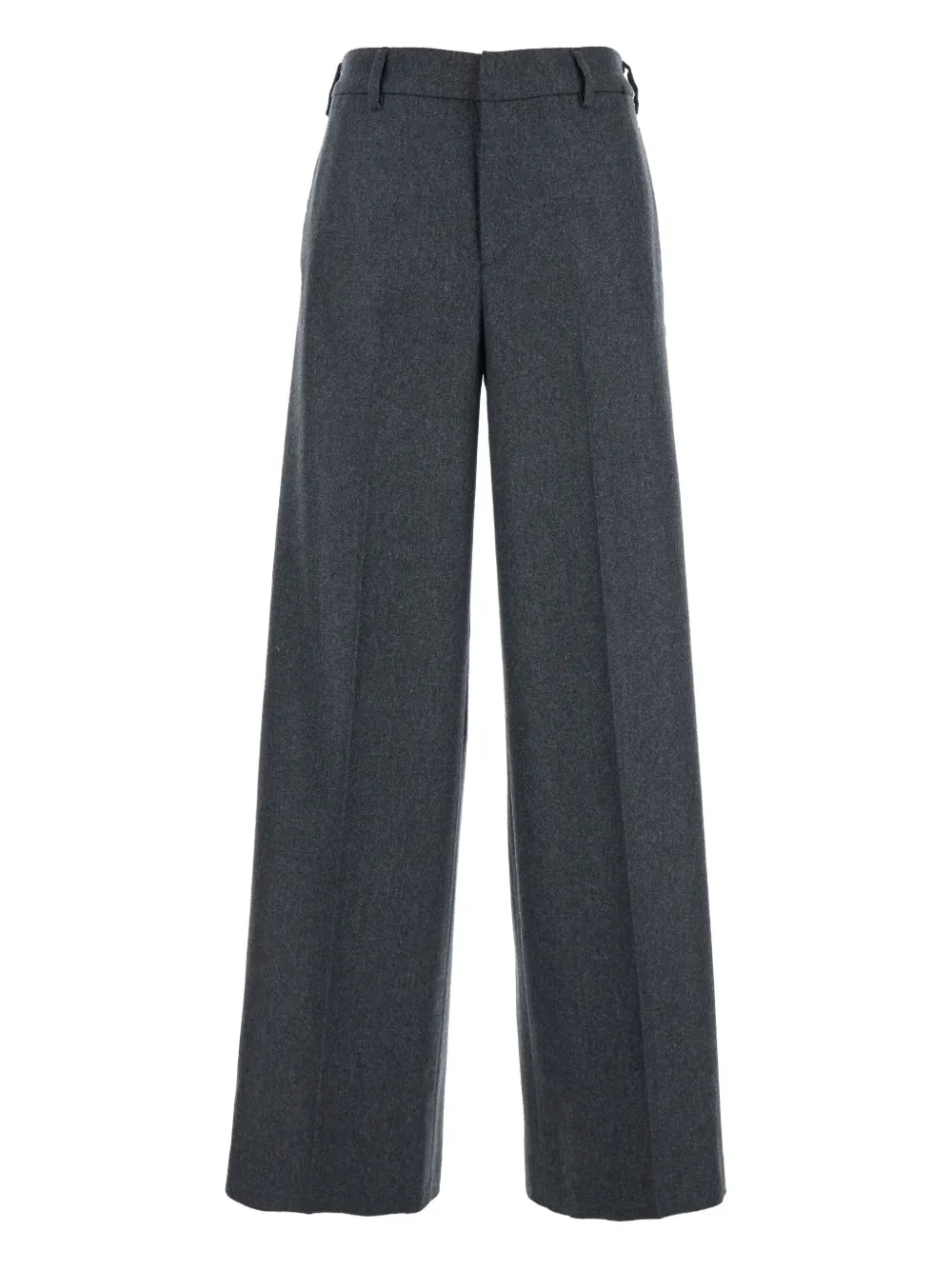 PT Torino elasticated-waist wool trousers - グレー PT Torino elasticated-waist wool trousers - グレー