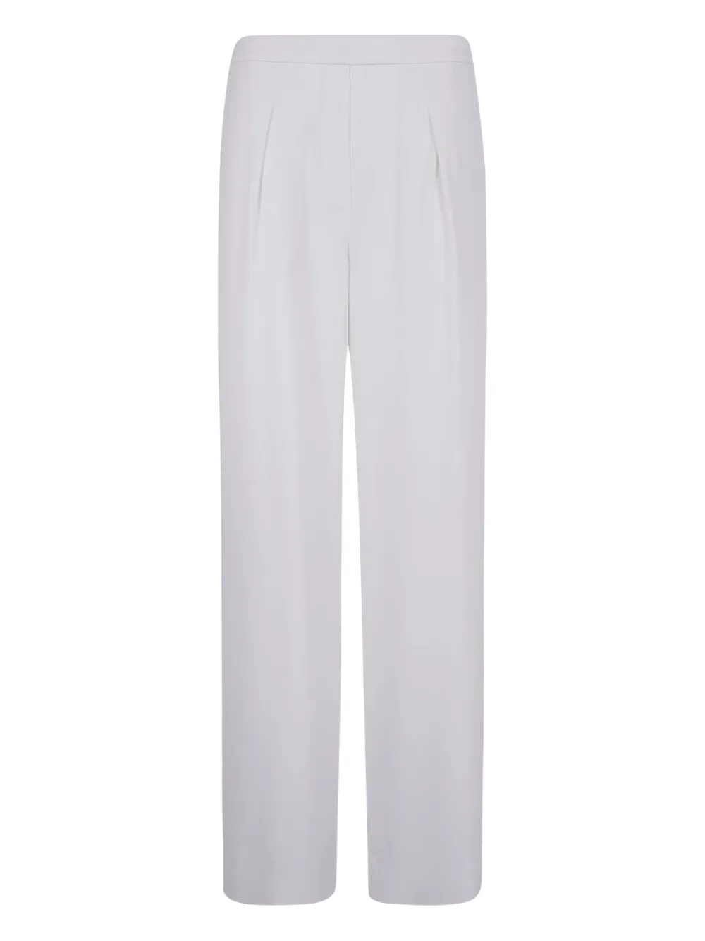 Emporio Armani pleated-front straight trousers Beige