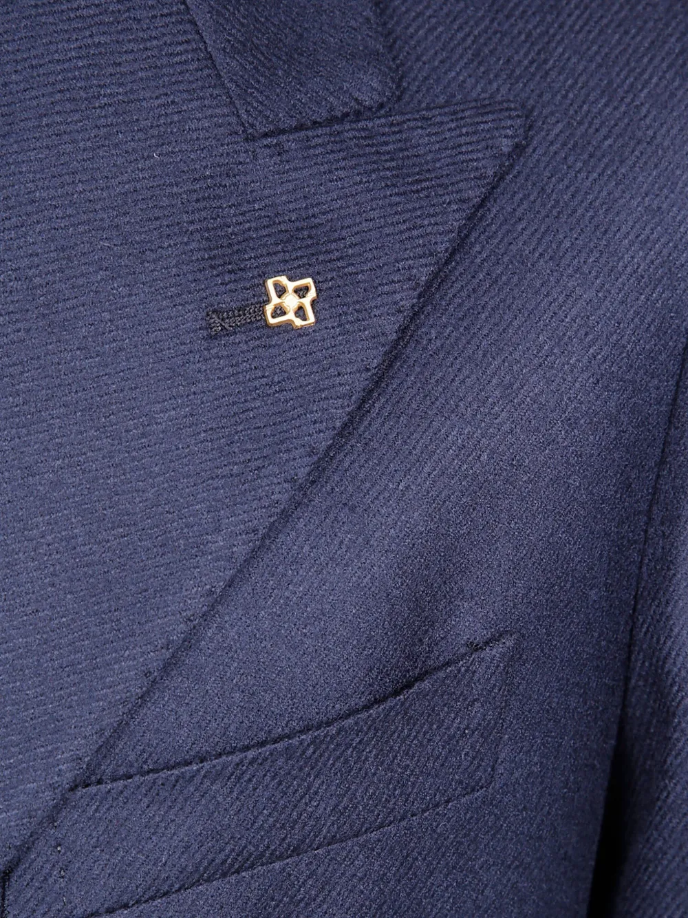 Tagliatore double-breasted long-sleeve blazer Blauw