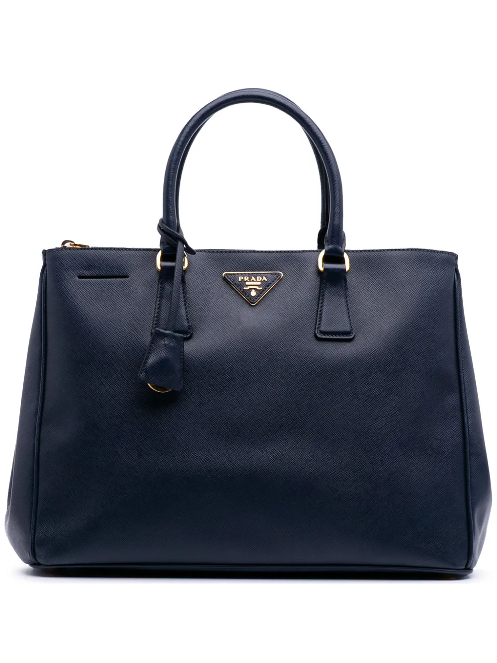 Prada Pre-Owned 2013-2025 Large Saffiano Lux Galleria Double Zip Tote Prada Pre-Owned 2013-2025 Large Saffiano Lux Galleria Double Zip Tote
