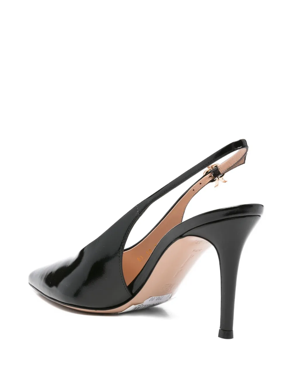 Gianvito Rossi 85mm slingback pointed-toe pumps Black