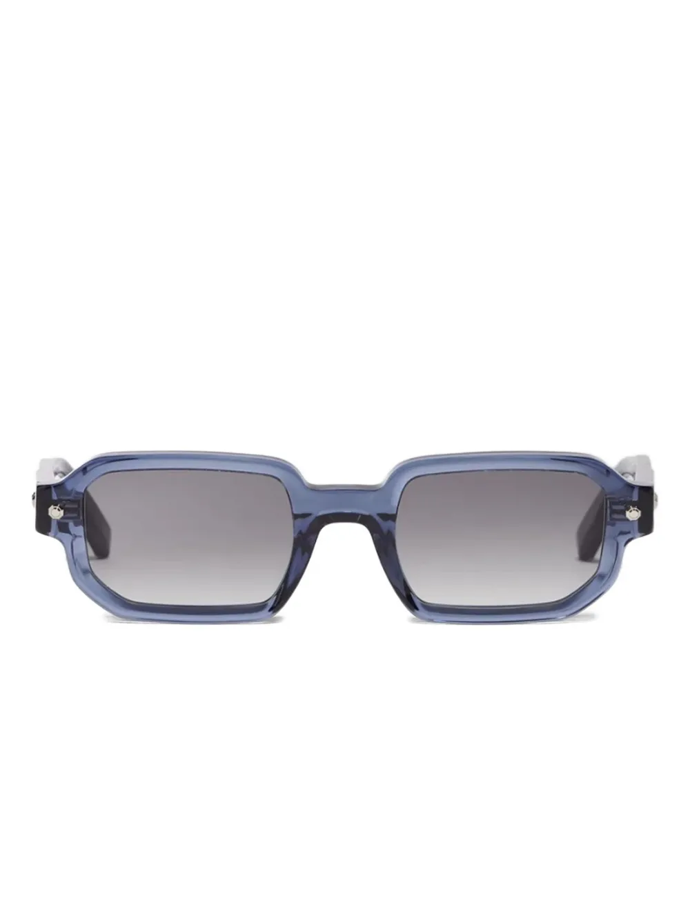 John Dalia rectangle-frame sunglasses - ブルー John Dalia rectangle-frame sunglasses - ブルー