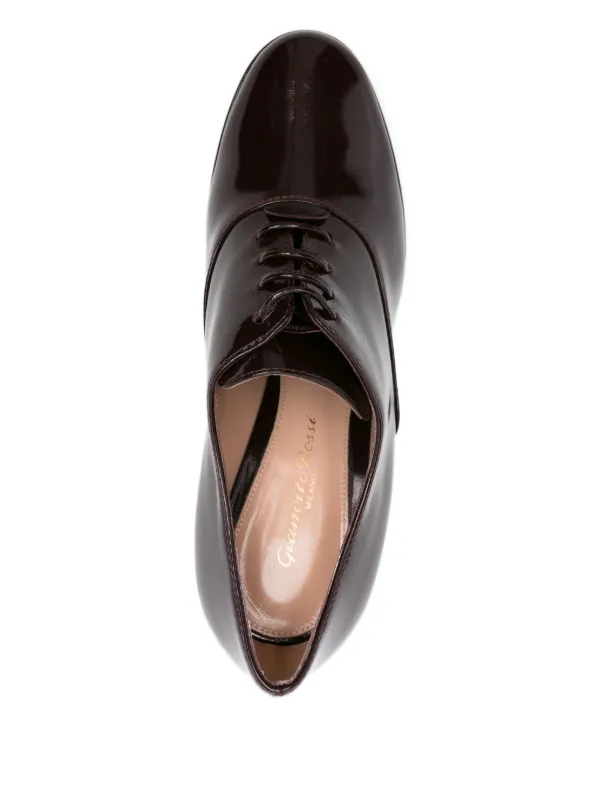 Gianvito Rossi Vicky 105mm プラットフォーム パンプス | レッド 