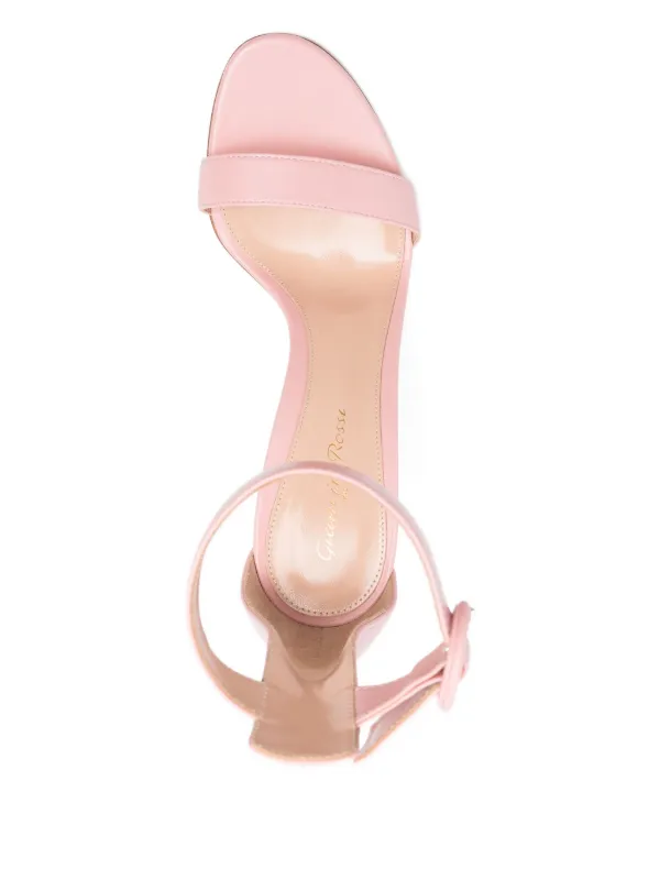 Gianvito Rossi Portofino Sandals 105, Pink, IT 38.5